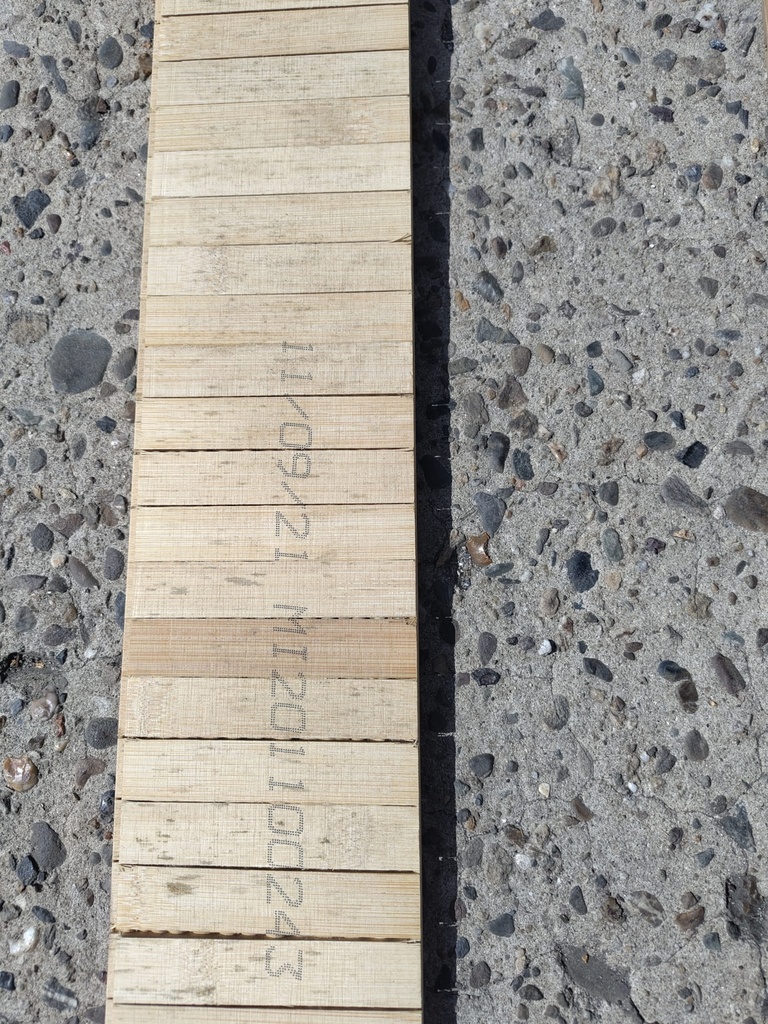 Plancher bambou 92x9,2x1 cm (L)