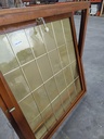 Châssis ancien simple vitrage fumé (L)