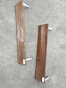 Tablette de radiateur en bois (L)