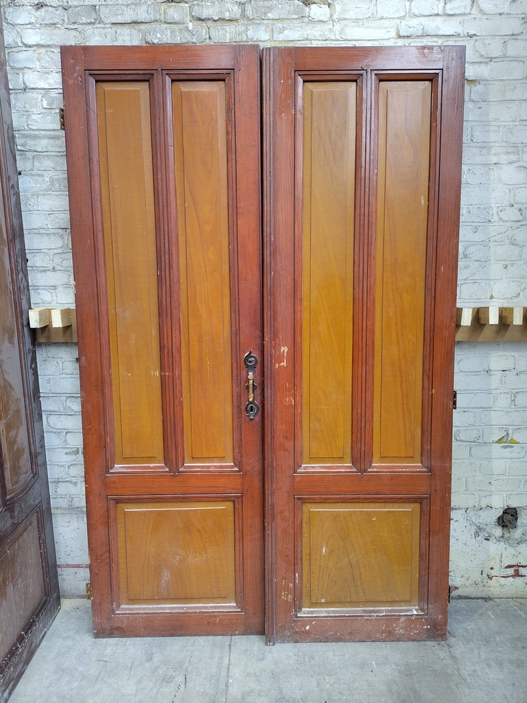 Double porte pleine 230x148 cm (L)