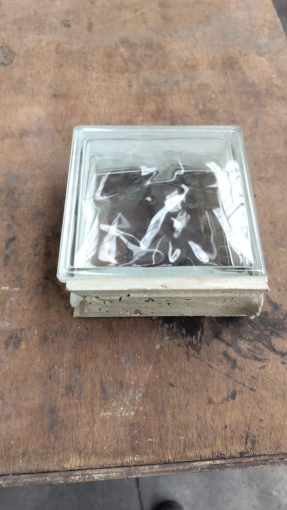 Brique de verre 19x19cm (L)
