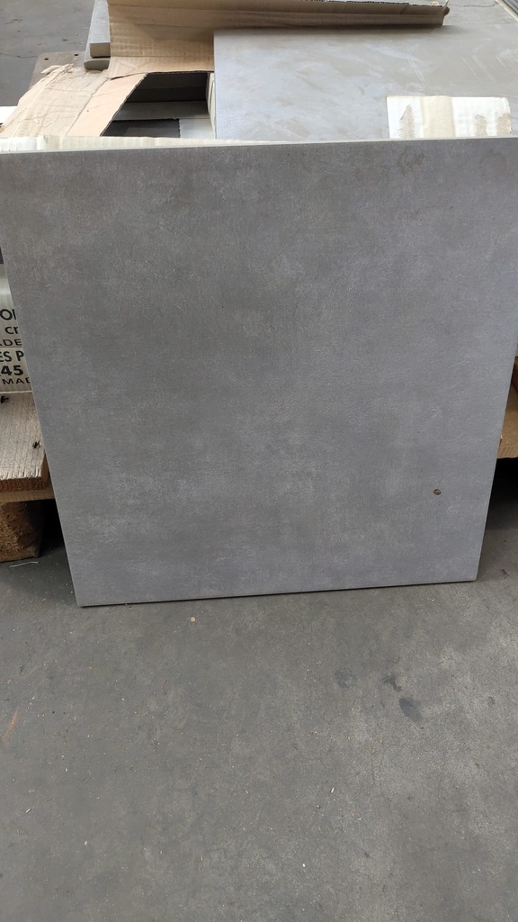 Carrelage gris clair 45x45x0,7 cm (L)