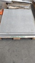 Carrelage gris clair effet béton 60x60x1 cm (L)