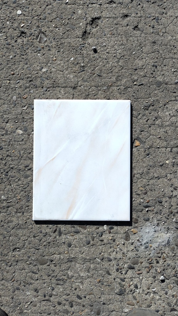 Carrelage céramique blanc 20x25x0,7 cm (L)