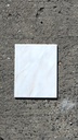Carrelage céramique blanc 20x25x0,7 cm (L)
