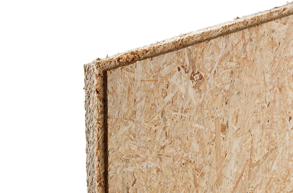 Panneau acoustique Pan-Terre avec OSB - 244*59*2.85cm - Neuf