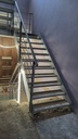 Escalier en métal 11 marches