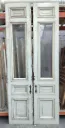 Double porte vitrée 317x124x4,5 cm (L)