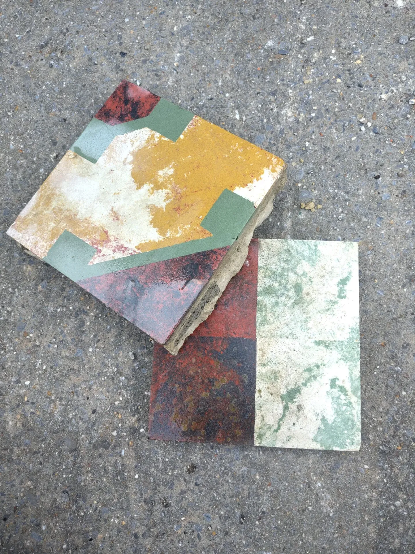Carreaux de ciment 17x17x2 cm (L)