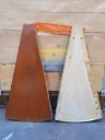 Marche en hêtre (petit triangle)