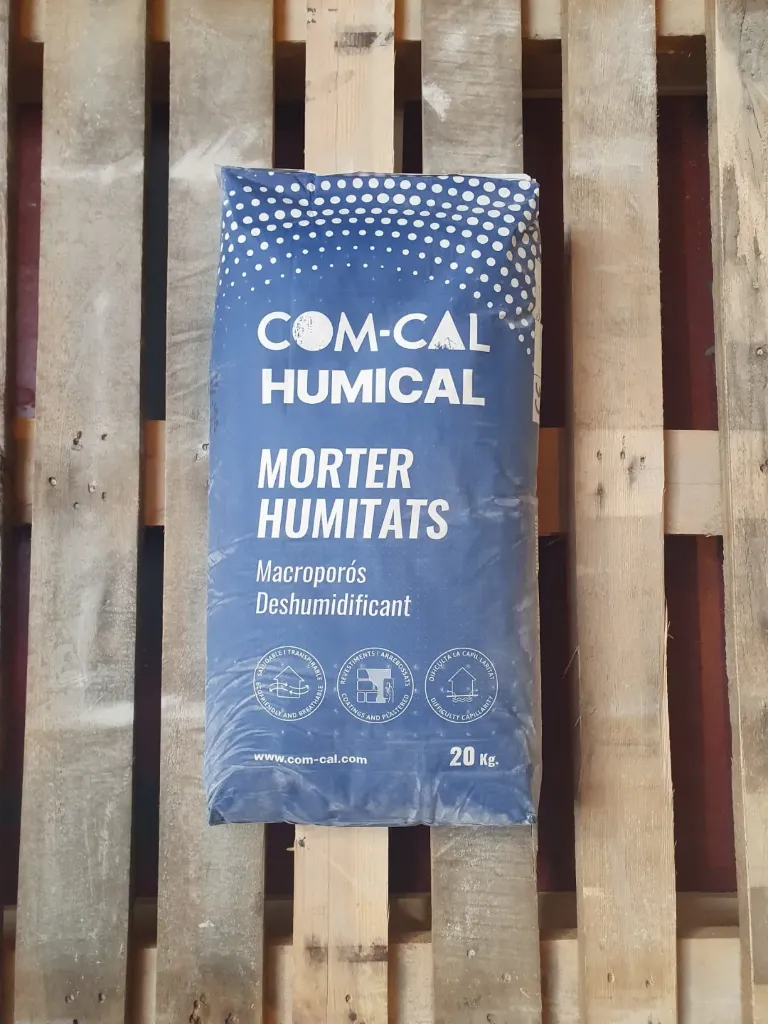 [NBS] Mortier macroporeux déshumidifiant à base de chaux ComCal - Humical 20kg - Neuf