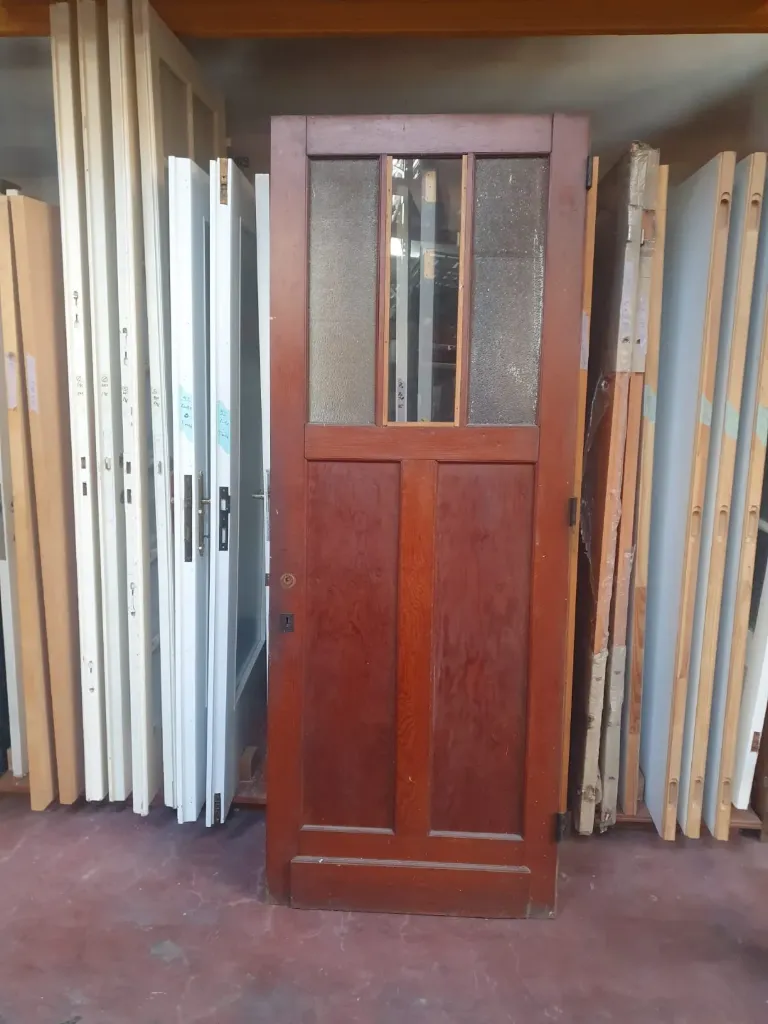 Porte vitrée 3 carreaux - 84*220cm