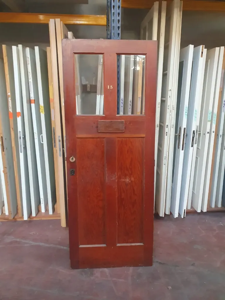 Porte vitrée 2 carreaux - 78*203cm