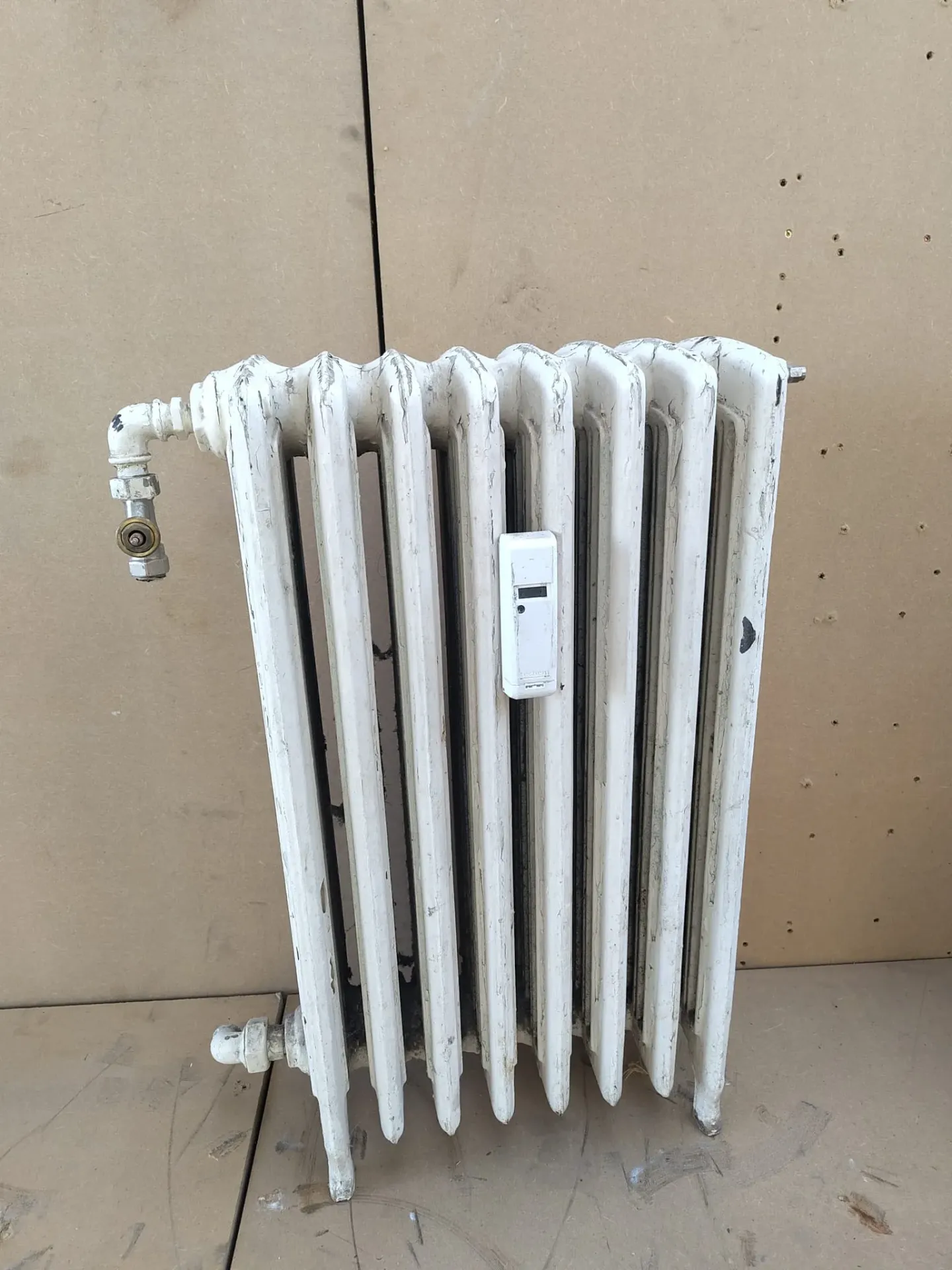 Radiateur sur pied en fonte 75x40x22 cm (L)