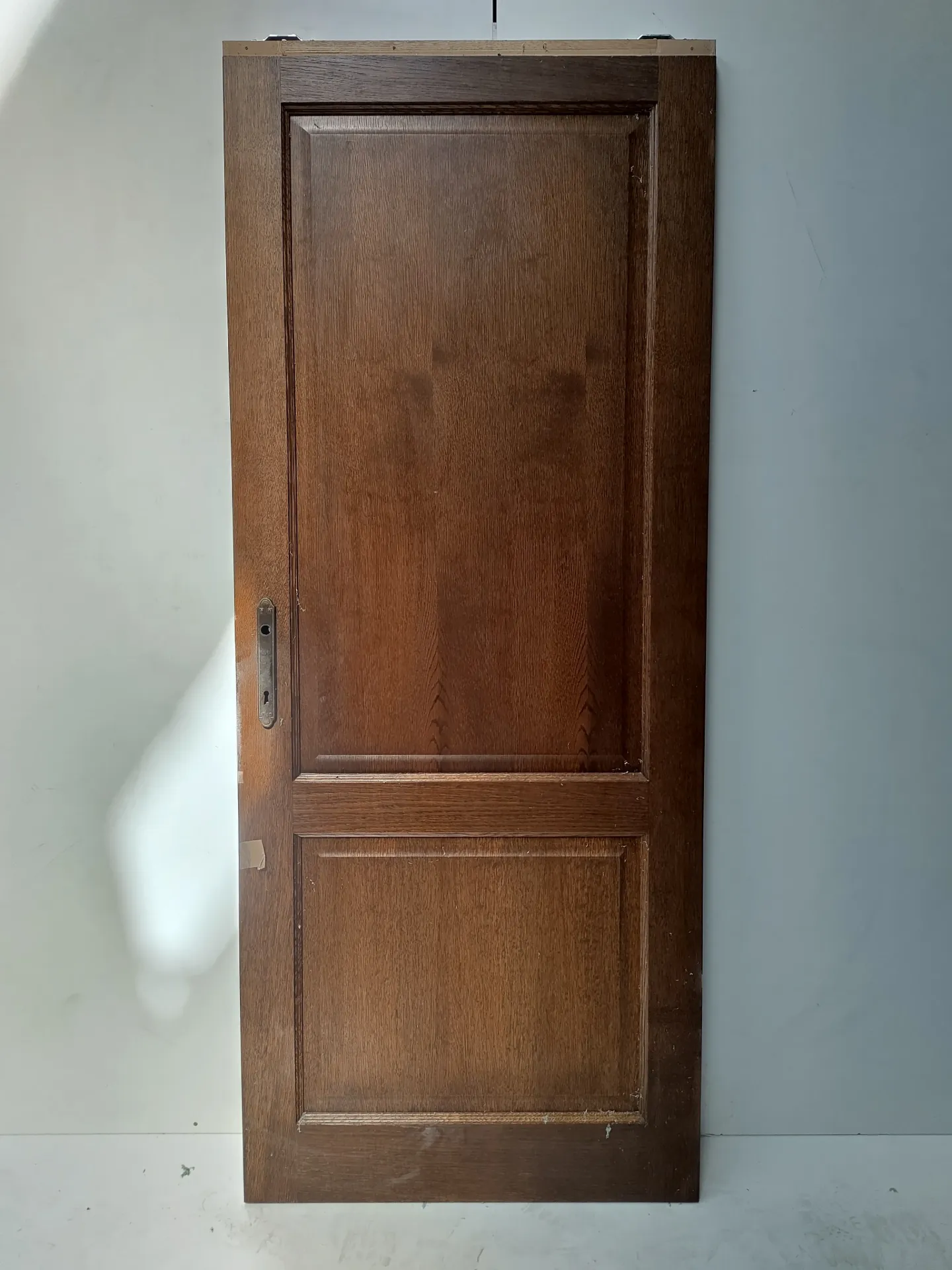 Lot de porte pleine à 2 panneaux (L)