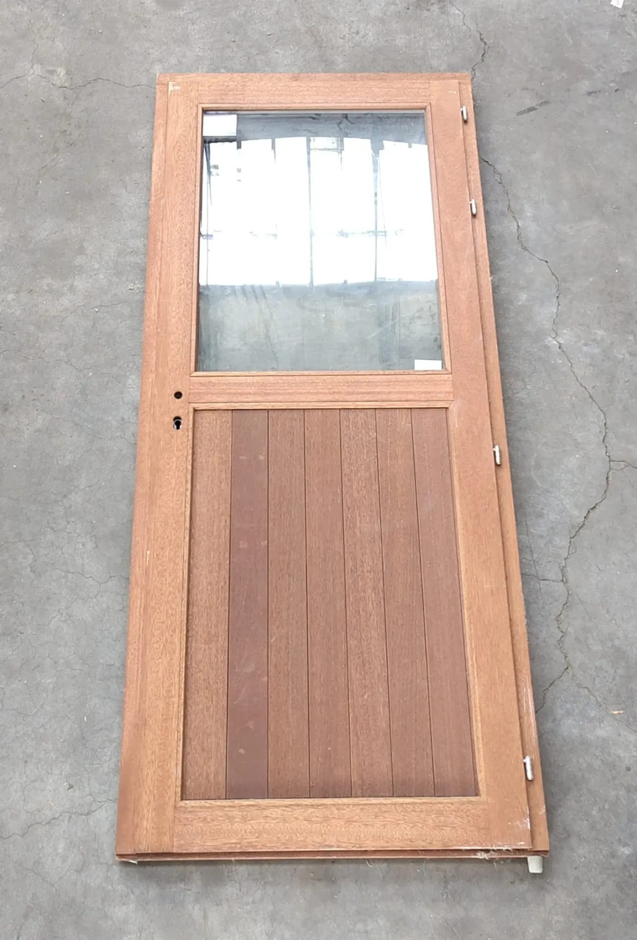 Porte extérieure méranti 216,5x94,2x5,9cm (L)