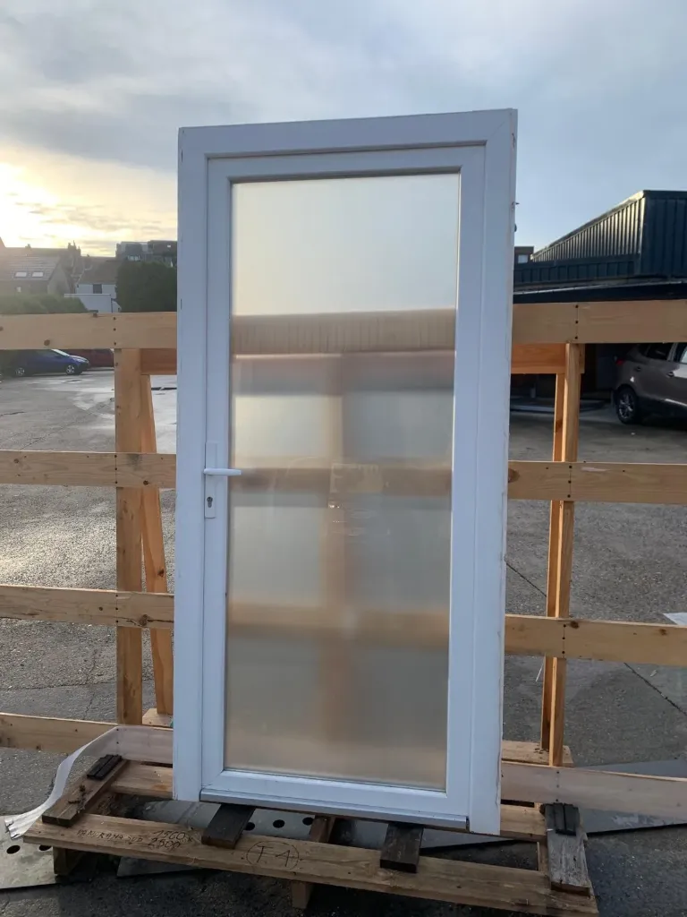 Porte extérieure PVC 212,5x102,6x7,2 cm (L)