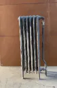 Radiateur sur pied en fonte 35x22x97 cm (L)